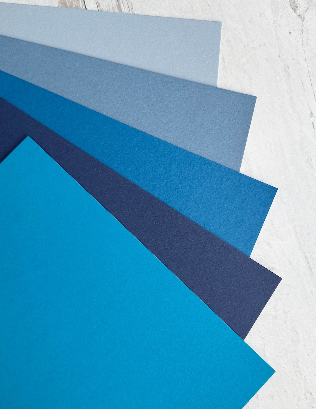 Hues of Blue Cardstock Multipack